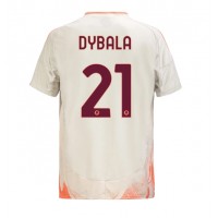 Camisa de time de futebol AS Roma Paulo Dybala #21 Replicas 2º Equipamento 2024-25 Manga Curta